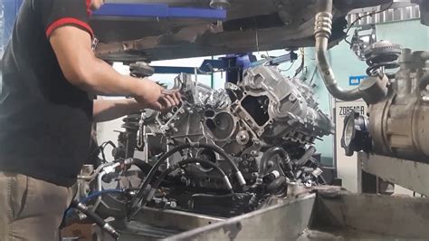 Engine Bmw N63 head gasket replacement - YouTube