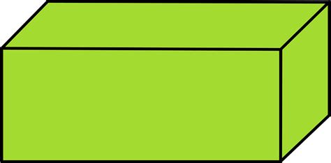 Lime Rectangular cuboid clipart. Free download transparent .PNG | Creazilla