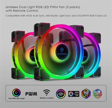 Gigabyte rgb fusion compatible fans - haqtastic