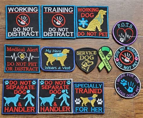 Visit Instagram @service_pup_honey For Service Dog Patches! | Service dog patches, Service dogs ...