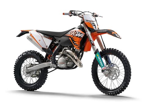 2010 KTM 125 EXC Motorcycle Desktop Wallpaper