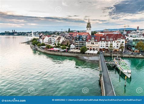 View of Friedrichshafen-Lake Constance, Germany Stock Photo - Image of constance, monastery ...