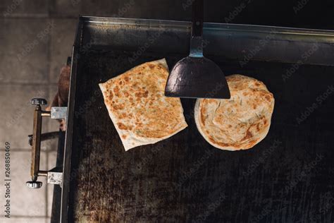 Street Roti Stall Stock Photo | Adobe Stock