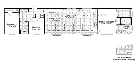 28+ 1998 oakwood mobile home floor plan Mobile wide single fleetwood 1998 16x76 bath bed ...