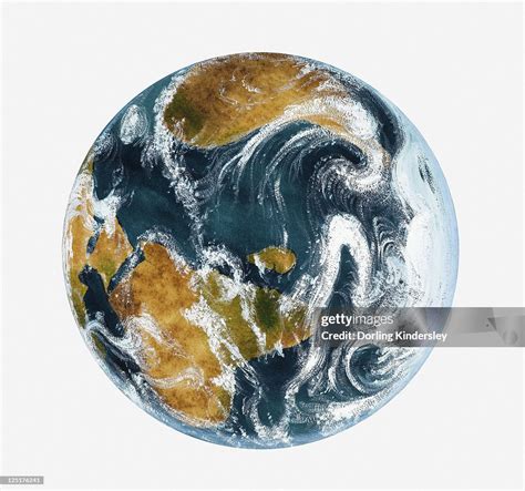 Planet Earth And Clouds Seen From Space High-Res Vector Graphic - Getty ...