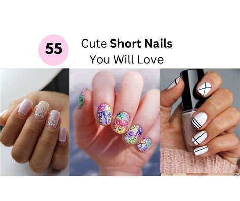 55 Stunning Cute Short Nail Designs You Will Love - 2023 | Fabbon