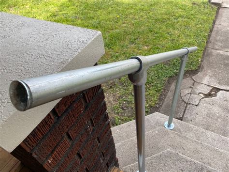 How to Build a DIY Exterior Steel Handrail and Save a Bundle - Dengarden