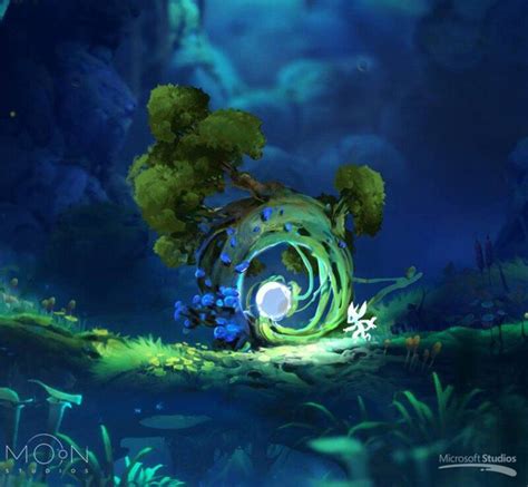 ArtStation - Ori and the Will of the Wisps environments, Mikhail Rakhmatullin | Concept art ...