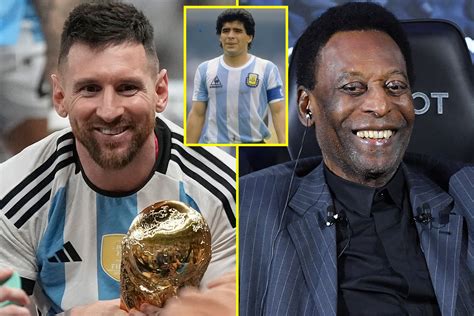 Brazil legend Pele congratulates Lionel Messi after Argentina defeat France to win the World Cup ...