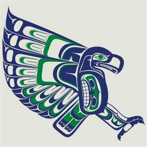 Seahawks! | Native art, Seattle artist, Native american art