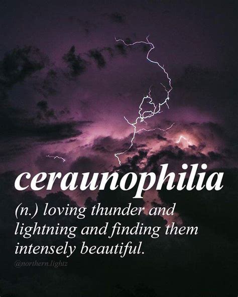 Ceraunophilia | Unusual words, Weird words, Uncommon words