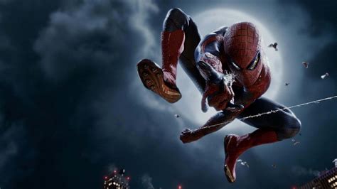 Download Spider-man Web Slinging 1920 X 1080 Wallpaper Wallpaper ...