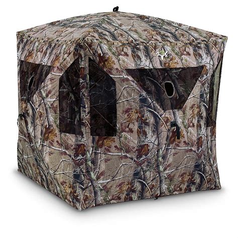 Bone Collector™ 5 - hub Ground Blind, Realtree® AP™ - 223480, Ground Blinds at Sportsman's Guide