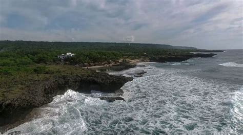 A nice view over the coast and the rock formation at Patar Beach in ...