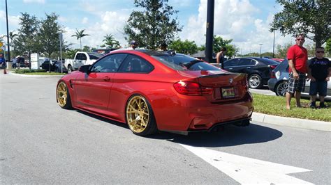 [OC] BMW M4 Gold Velos Rims (Album in comments for real this time!)[5 ...