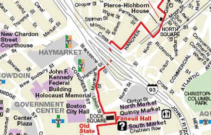 Boston Freedom Trail Map Pdf ~ GOOGLESAIL