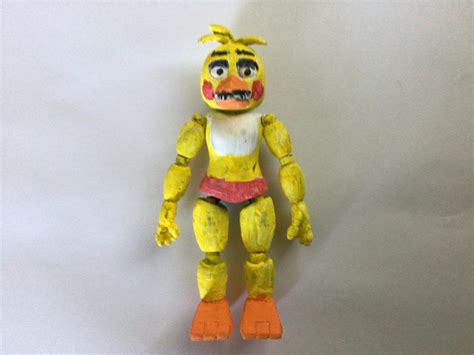 I tried making toy Chica from the high-score Chica action figure using ...