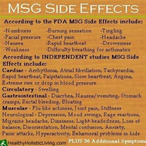 MSG Side Effects - Smart Health Talk