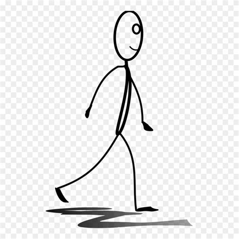 Stick Figure Walking Stick Drawing Art - Stick Figure Walking Clipart ...