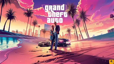 GTA 6 Wallpaper 4K, Fan Art, Grand Theft Auto VI