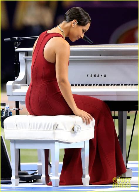 Photo: alicia keys super bowl 2013 national anthem video 01 | Photo 2804209 | Just Jared