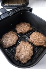 Frozen Hamburgers in Air Fryer - Simply Air Fryer