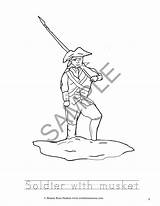 Valley Forge Coloring Book Level A  Made By Teachers sketch template
