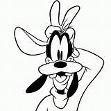 Cute Goofy Coloring Page  Free Printable Pages sketch template