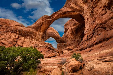 Double Arch Arches National Park - Lewis Carlyle Photography