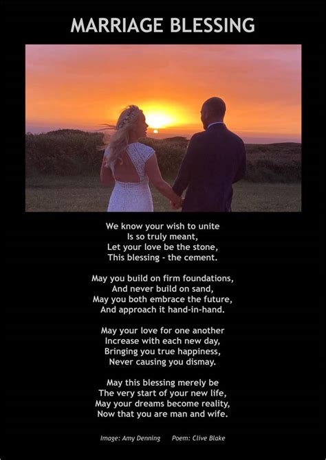 Marriage Blessing poem Marriage Blessing +bord by CliveBlake on DeviantArt