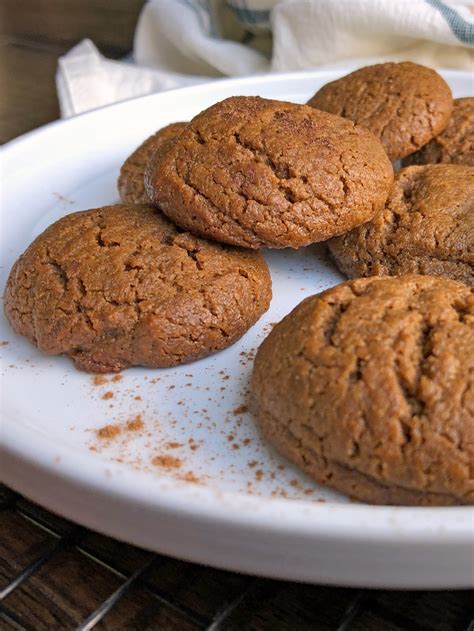 Chewy Gingersnap Plantain Cookies - Bake It Paleo