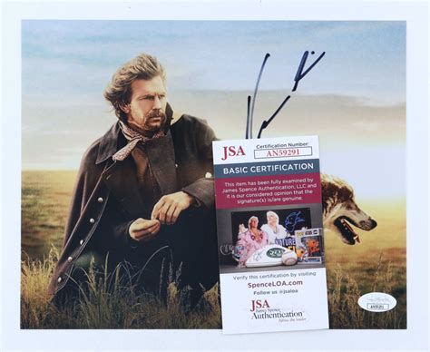 Kevin Costner Signed "Dances With Wolves" 8x10 Photo (JSA) | Pristine ...