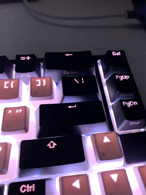 Is my Ducky SF faulty or is this normal with RGB keyboards? When I have my keyboard on white I ...