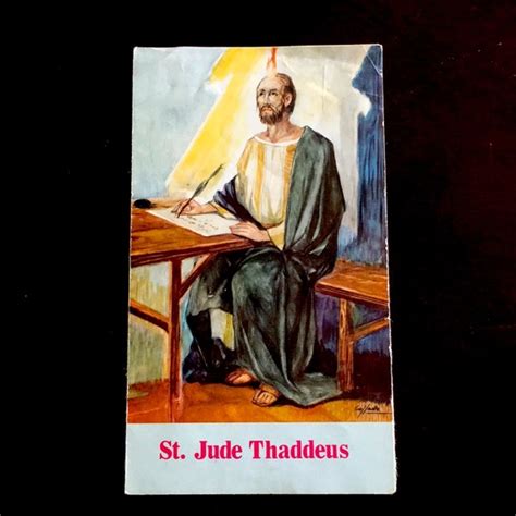 Other | St Jude Thaddeus Prayer Card | Poshmark