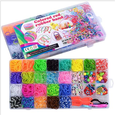 Loom Rubber Bands Bracelet Kit Loom Bands Kit Loom Bracelet Kit Loom ...