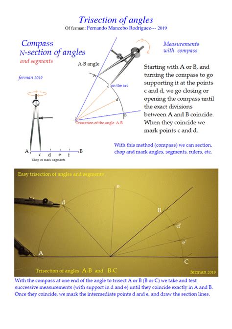 (PDF) Trisection of angles