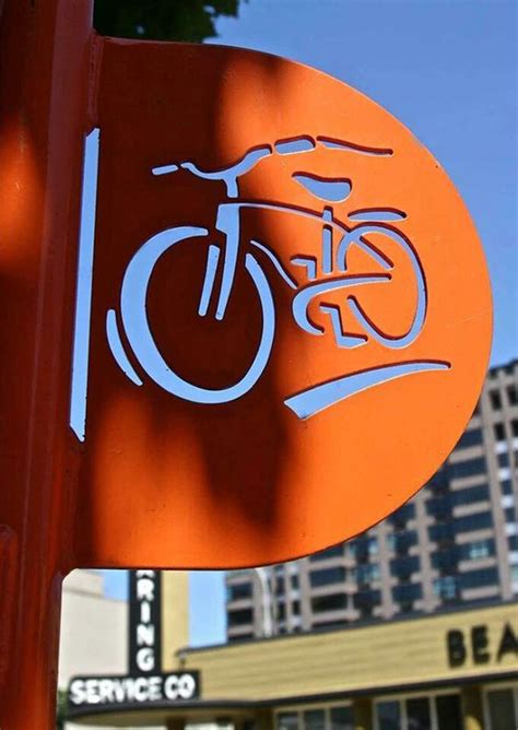 10 Unique Signage Ideas With Bicycle Theme | Home Design And Interior