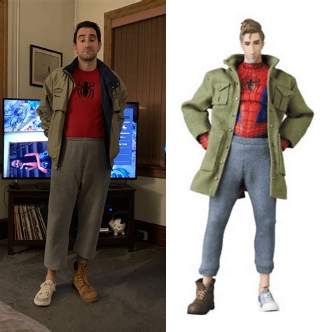 My Peter B. Parker costume! : Spiderman