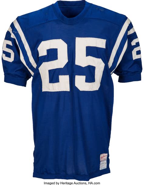 Circa 1968 Alex Hawkins Game Worn Baltimore Colts Jersey.... | Lot #50578 | Heritage Auctions