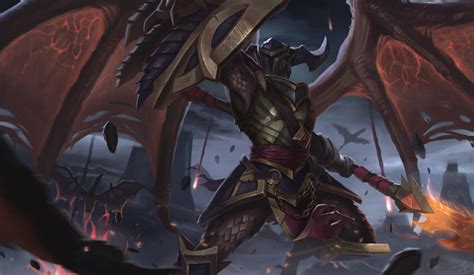 ArtStation - Dragonslayer Pantheon, Haoyu Feng | Pantheon league of legends, League of legends ...