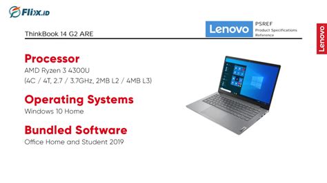 Harga, Spesifikasi, Dan Fitur Lenovo Thinkbook 14 G2 ARE - Makatala