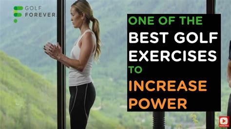 The BEST Golf Exercises To Increase Power | Gain Distance off the Tee | GolfForever - YouTube