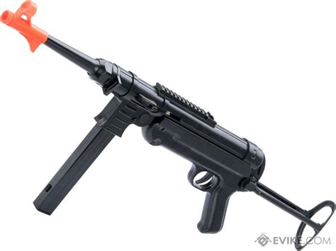 Double Eagle MP40 WWII Airsoft Spring Powered Rifle, Airsoft Guns, Air Spring Rifles - Evike.com ...