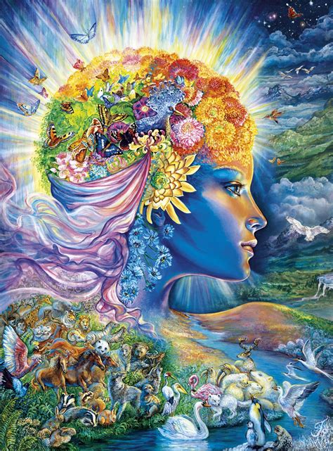 Josephine Wall: The Presence Of Gaia - 1000pc Jigsaw Puzzle By Buffalo Games - SeriousPuzzles ...