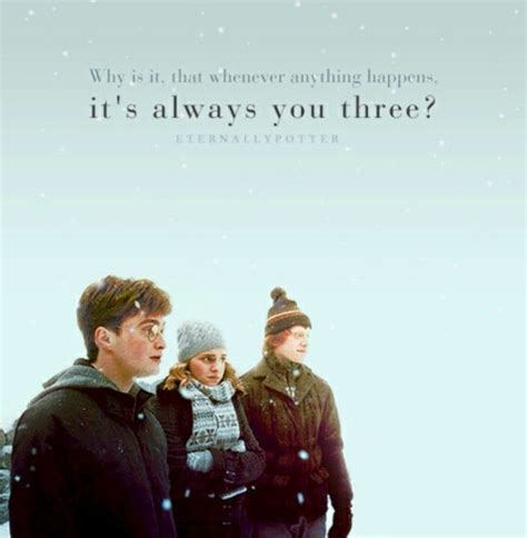 The Trio Harry Potter Quotes, Harry Potter Love, Harry Potter Books, Harry Potter Obsession ...