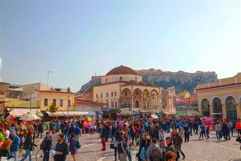 Monastiraki Square in Athens, Greece in 2020 | Greece travel, Athens airport, Athens acropolis