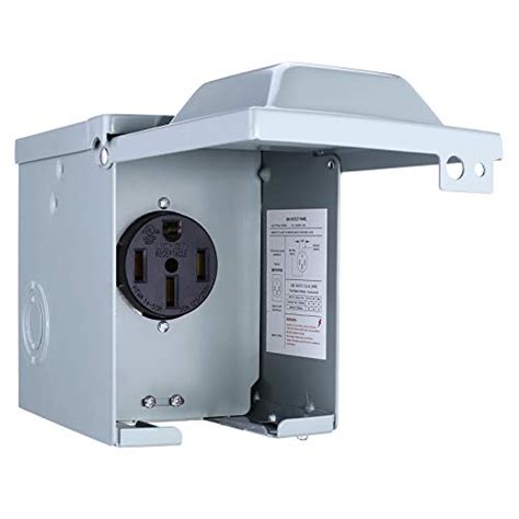 Compare Price: 50 amp rv outlet box - on StatementsLtd.com