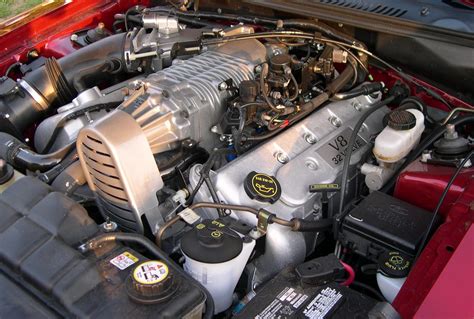 File:2003 Ford Mustang Cobra 32v Supercharged engine.jpg - Wikipedia