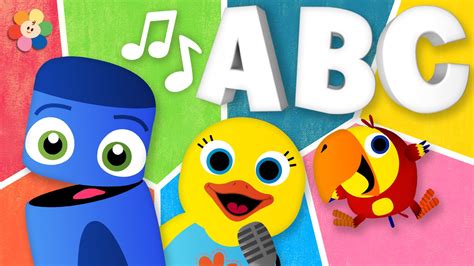 ABC song | Learn the ABCs with Color Crew and Friends | Nursery Rhymes for Kids | BabyFirst TV ...