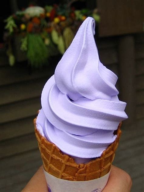 Purple Love 💜 | Soft serve ice cream, Yummy ice cream, Lavender ice cream